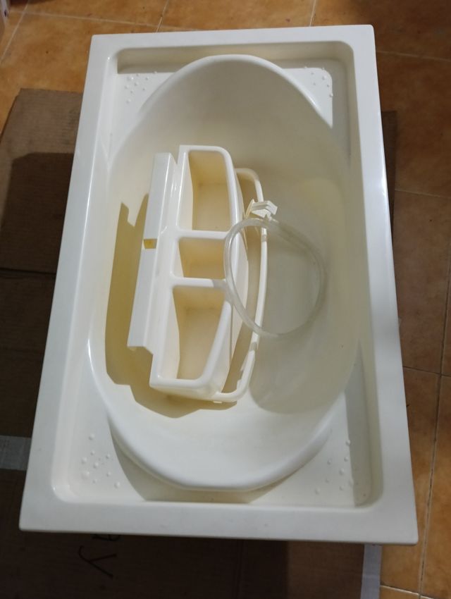 Parque infantil plegable rosa