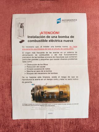 BOMBA DE COMBUSTIBLE PEUGEOT 207 GT 1.6 HDI 