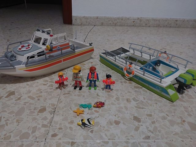 Playmobil: Barco recreo + lancha