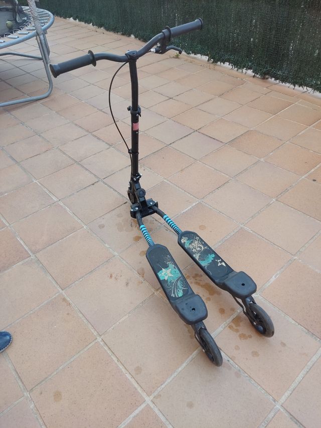 Patinete 3 ruedas, freno, ajustable