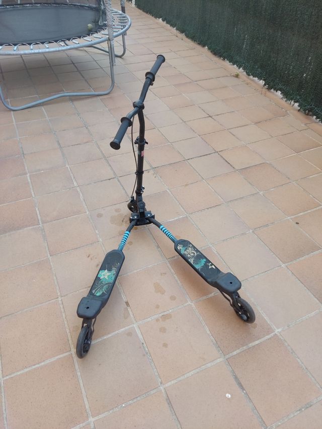 Patinete 3 ruedas, freno, ajustable