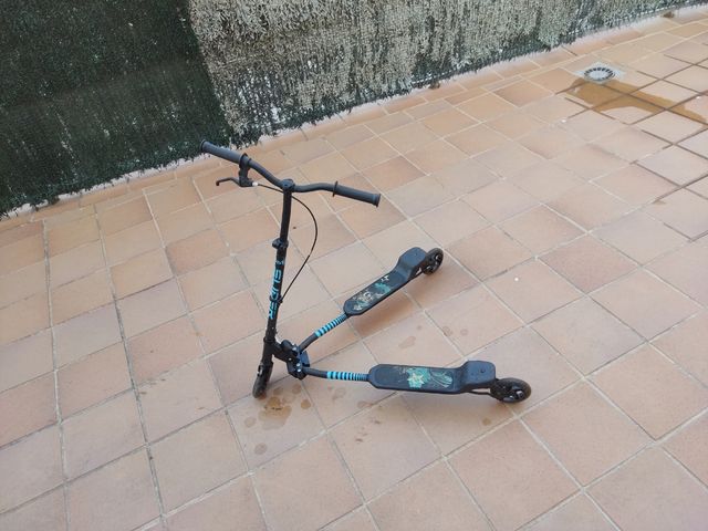 Patinete 3 ruedas, freno, ajustable