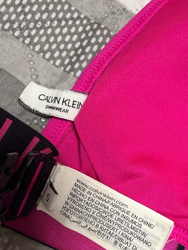 Bikini Calvin Klein rosa