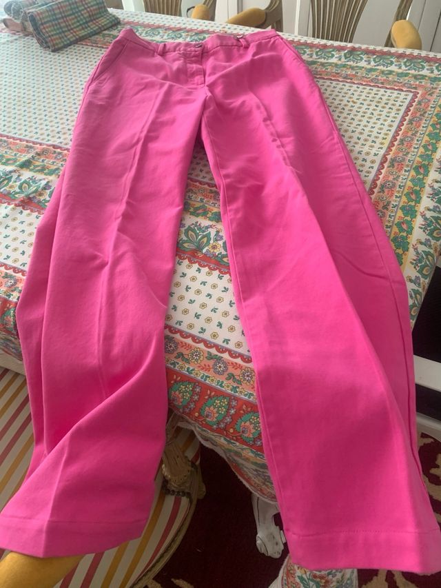 Pantalones rosa italiano