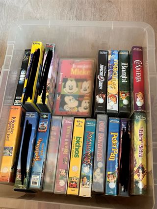 39 Películas VHS Disney