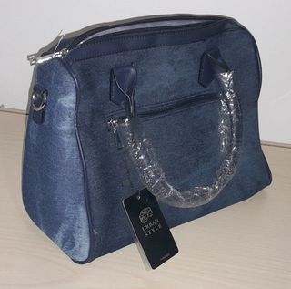 Borsa Denim Blu nuova