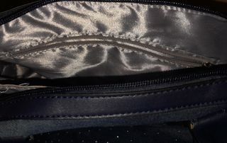 Borsa Denim Blu nuova