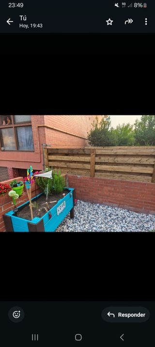 Vallas jardín madera.a medida