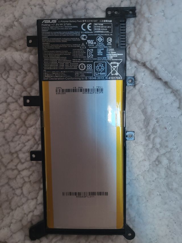 ASUS C21N1347 Bateria