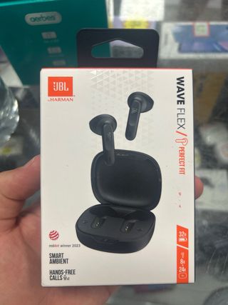 Auriculares JBL Wave Flex negros