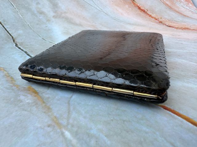 Estuche cigarrillos piel vintage