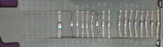 Pulseras reloj acero inoxidable doradas y plateada