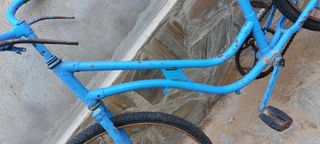 Bicicleta antigua cuadro hierro marca Bh