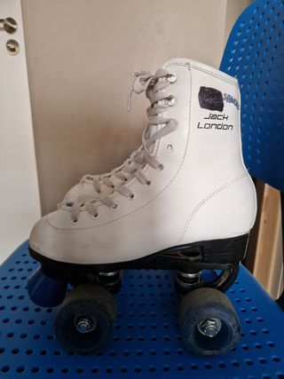 Patines artísticos Jack London con cubrepatines