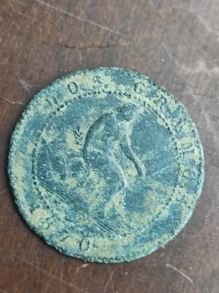Moneda antigua 2 Céntimos