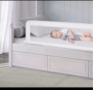 Barrera cama bebé 180cm gris
