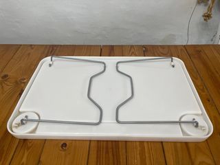 Bandeja cama/sofá blanca