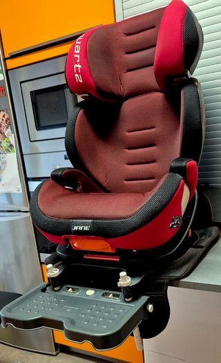 Silla coche Jané Quartz,protector asient,reposapie