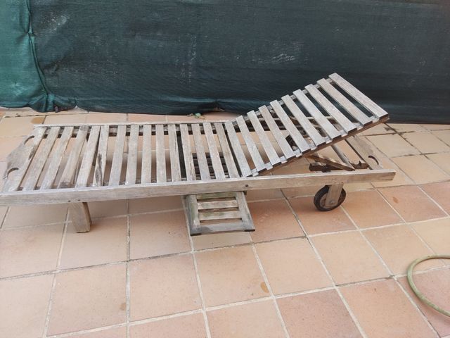 Hamaca madera antigua