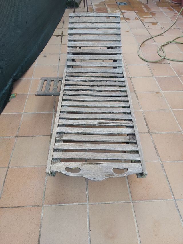 Hamaca madera antigua