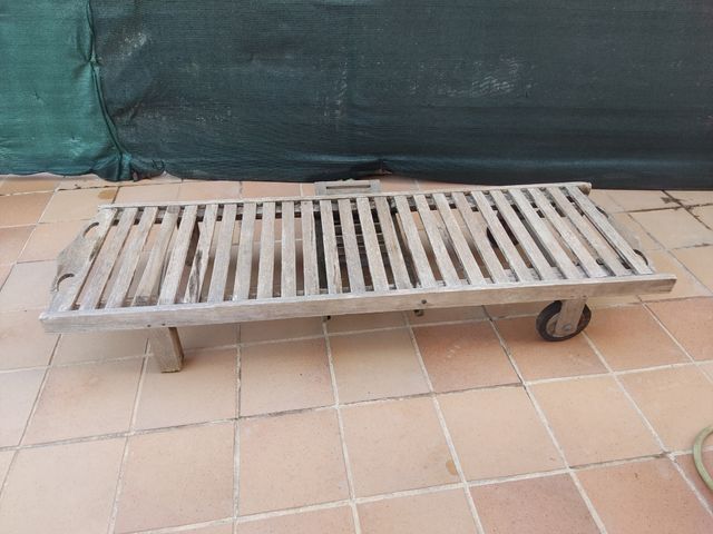 Hamaca madera antigua