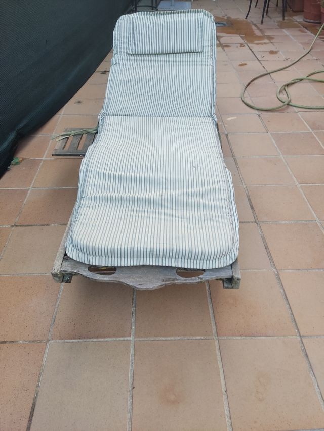 Hamaca madera antigua