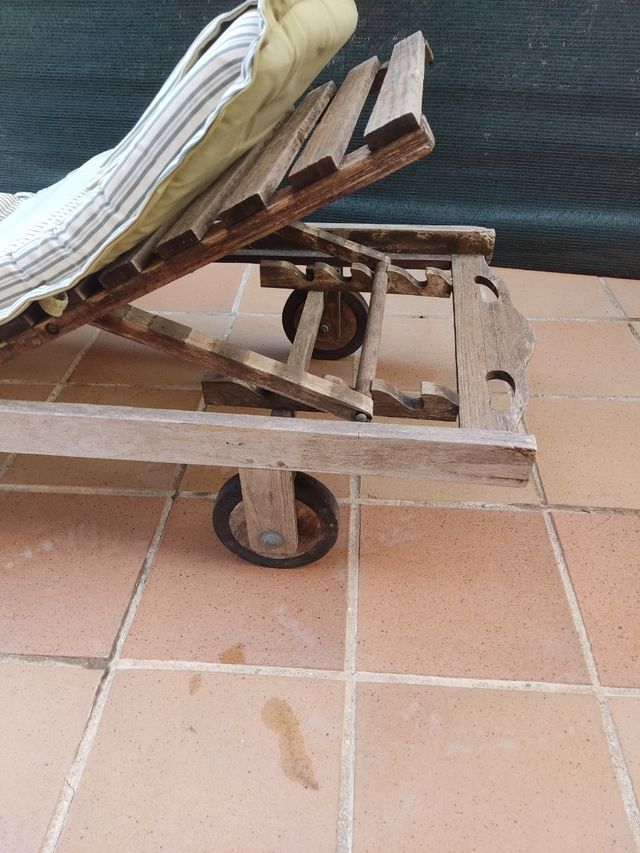 Hamaca madera antigua