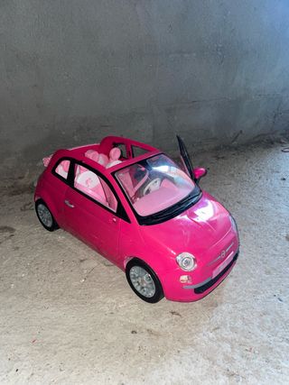 Auto rosa Barbie Fiat 500