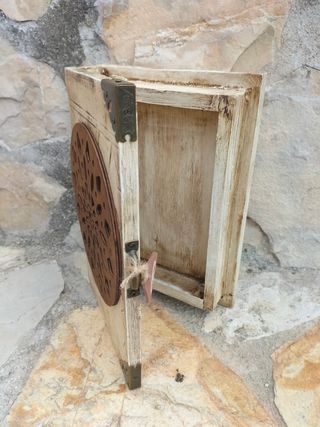 CAJA LIBRO DE MADERA