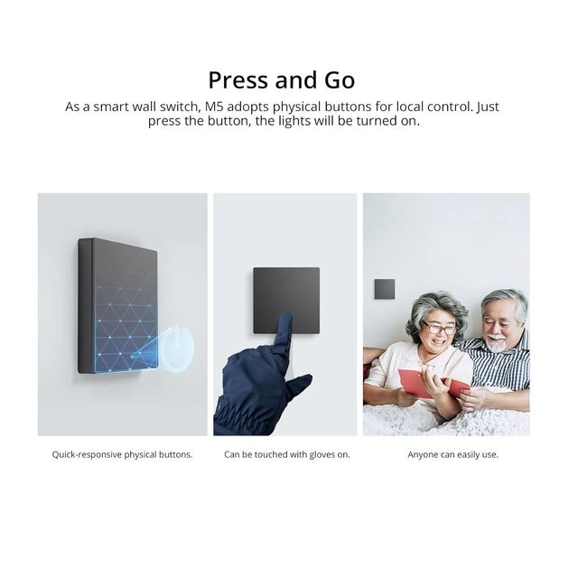 Sonoff M5-1C-80 Interruptor Wi-Fi