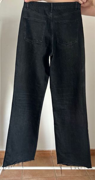 Vaqueros Zara negros - Talla M