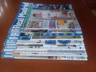 LOTE PACK REAL MADRID REVISTAS AÑOS 1997 y 1998