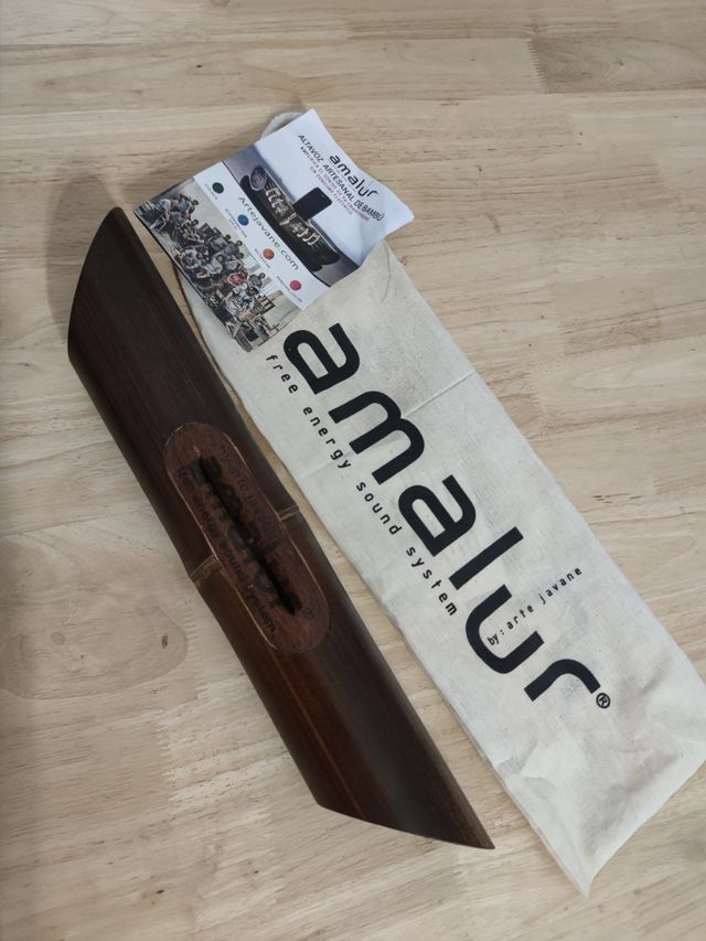 Altavoz Amalur bambú