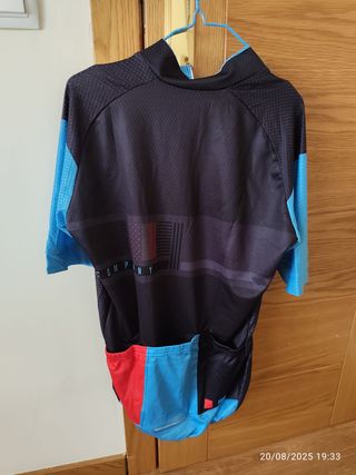 Maillot ciclismo Raudax Black & Red (NUEVO)