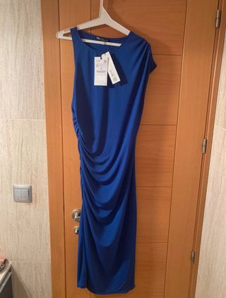 Vestido Zara azul - Talla M