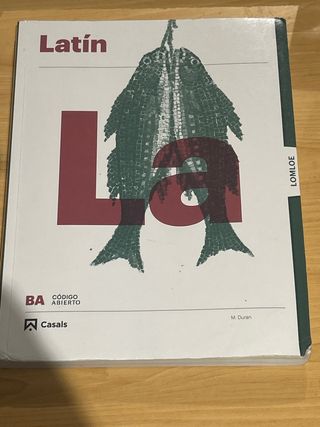 Libro de Latín 1-2 BACHILLERATO 