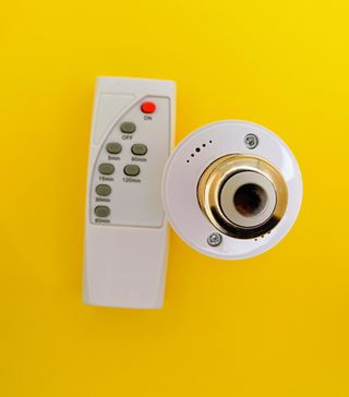 Portalampada telecomandata timer