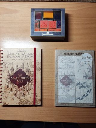 Pack H. Potter: Sellos, weekly planner y cuaderno