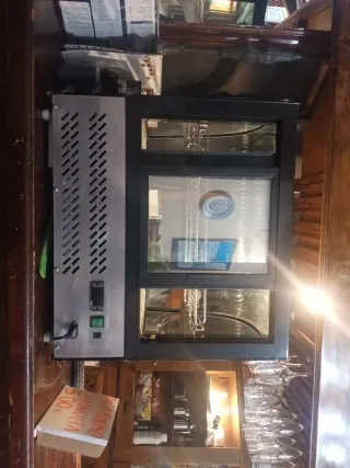Vitrina refrigerada acero