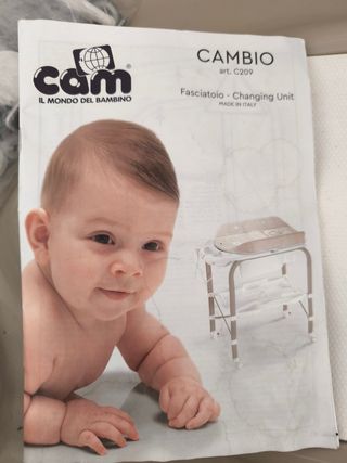 Bañera cambiador bebé marca Il Mondo del Bambino