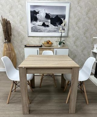 Mesa Comedor + 4 Sillas 
