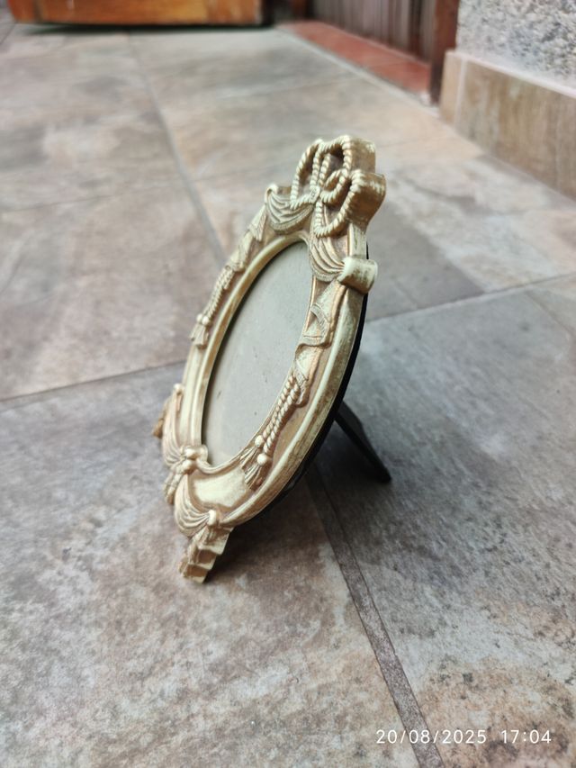 MARCO FOTOS OVAL, VINTAGE-RUSTICO