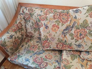 Sofá tresillo vintage. Venta en Santander