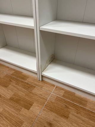 3 Estanterías Ikea blancas. BILLY