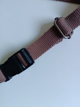 Riñonera Claire's marrón-gris