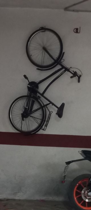 Bicicleta retro negra