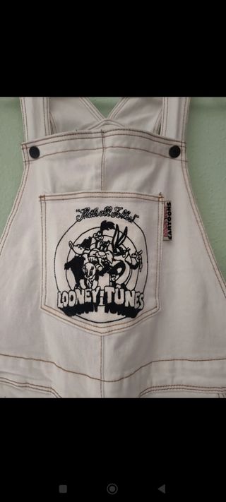 Peto blanco Looney Tunes