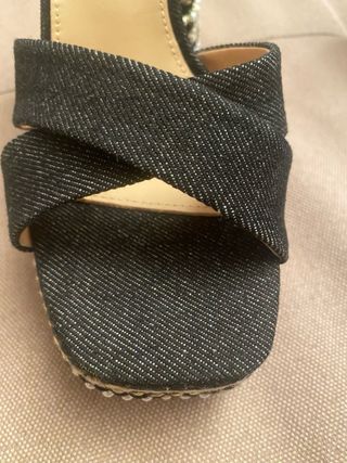 Sandali Tosca Blu neri, tacco alto