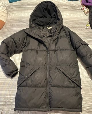 Casaco acolchoado preto