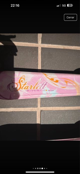 Esquís niña unicornio marca dynastar starlett